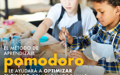 El método de aprendizaje Pomodoro le ayudará a optimizar el tiempo con sus hijos e hijas